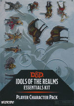 D&D IDOLS OF THE REALMS ACRYLIC 2D: Players Pack (19)