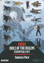 D&D IDOLS OF THE REALMS ACRYLIC 2D: Sidekick Pack (27)