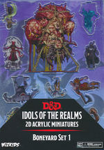 D&D IDOLS OF THE REALMS ACRYLIC 2D: Boneyard Set 01 (15)