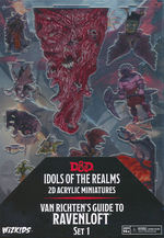 D&D IDOL OF THE REALMS ACRYLIC 2D: Van Richten`s Guide to Ravenloft Set 01 (13)