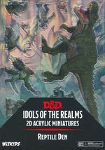 D&D IDOL OF THE REALMS ACRYLIC 2D: Reptile Den (17)
