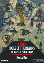 D&D IDOL OF THE REALMS ACRYLIC 2D: Scales & Tails - Snake Den (17)