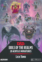 D&D IDOL OF THE REALMS ACRYLIC 2D: Lich Tomb (16)