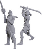 D&D NOLZURS MARVELOUS UNPAINTED MINIS: Special Edition Baldur's Gate 3, Lae'zel & Shadowheart (2)