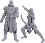 D&D NOLZURS MARVELOUS UNPAINTED MINIS: Special Edition Baldur's Gate 3, Jaheira & Halsin (2)