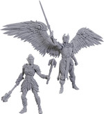 D&D NOLZURS MARVELOUS UNPAINTED MINIS: Special Edition Baldur's Gate 3, Dame Aylin & Minthara (2)