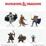 D&D ICONS OF THE REALM : Player's Handbook - Swords and Staves starter Set (6)