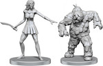 PATHFINDER DEEP CUTS UNPAINTED MINIS: Mudwretch & Buso (2)