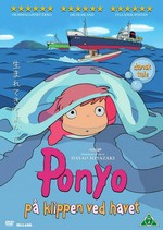 Studio Ghibli Film DK Ponyo på klippen ved havet
