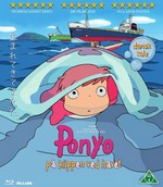 Studio Ghibli Film DK BLU RAY Ponyo på klippen ved havet