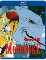 Studio Ghibli Film DK BLU RAY Prinsesse Mononoke