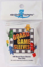 SLEEVES - BOARD GAME - Mini Cards (100) (fit cards of 41x63mm or smaller)