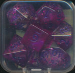 TERNINGER - TRANSLUCENT - Purple Foil Flake (7)