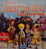 TICKET TO RIDE - BRUGT - First Journey (Europe) (Dansk, svensk, norsk) (F)