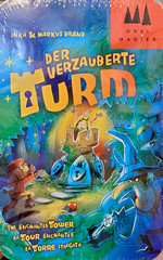 BØRNESPIL - DREI MAGIER - BRUGT - Der Verzaubte Turm (Tysk, engelsk, fransk, italiensk) (F)