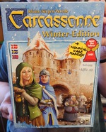 CARCASSONNE - DANSK - BRUGT - Carcassonne Winter Edition med Honningkagemand (H)