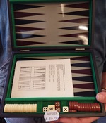 BACKGAMMON - BRUGT - Backgammon Magnet (F)