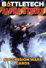 BATTLETECH NY UDGAVE - Alpha Strike Game Aids - Succession Wars Cards