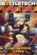 BATTLETECH NY UDGAVE - Alpha Strike Game Aids - Clan Invasion Cards