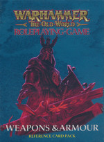 WARHAMMER THE OLD WORLD RPG - Weapons and Armor Card Deck