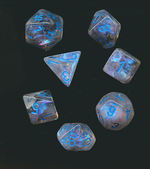 TERNINGER - BOREALIS - Icicle/light blue - Luminary 7-Die Set