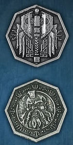 LEGENDARY COINS - Forged Dwarven Silver (1stk)