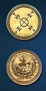 LEGENDARY COINS - Alchemist Coin Gold (1 stk)