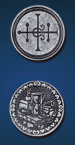 LEGENDARY COINS - Alchemist Coin Silver (1 stk)