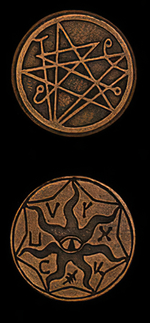 LEGENDARY COINS - Cthulhu Coin Copper (1stk)