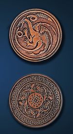 LEGENDARY COINS - Dragon Coin Copper (1 stk)