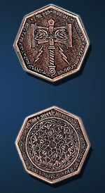 LEGENDARY COINS - Dwarven Coin Copper (1 stk)