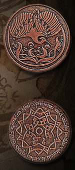 LEGENDARY COINS - Elven Coin Copper (1stk)