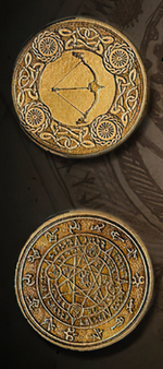 LEGENDARY COINS - Elven Coin Gold (1stk)