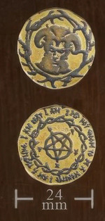 LEGENDARY COINS - Tiefling Coin Gold (1 stk)