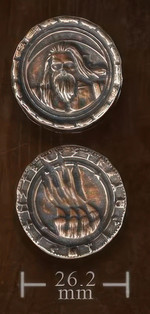 LEGENDARY COINS - Forged Barbarian Coin Copper (1 stk)