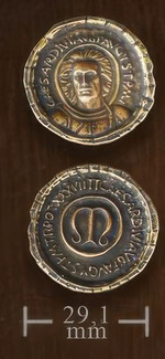 LEGENDARY COINS - Forged Medieval Coin Gold (1 stk)