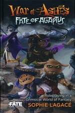 FATE CORE - War of Ashes - Fate of Agaptus Core Rules Hardcover (inc. PDF) - TILBUD (så længe lager haves, der tages forbehold for udsolgte varer)
