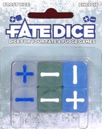 TERNINGER - FATE DICE - Frost Dice