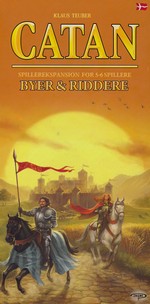CATAN (SETTLERS) (DANSK) - Byer & Riddere 5-6 spillere udvidelse (danske regler) - TILBUD (så længe lager haves, der tages forbehold for udsolgte varer)
