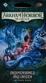 ARKHAM HORROR LIVING CARD GAME - Dunwich Legacy Cycle 4 - Undimensioned and Unseen Mythos Pack