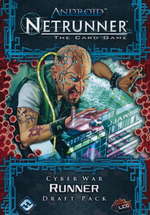 ANDROID NETRUNNER LCG DRAFT - Cyber War Runner Draft Pack (POD) - KRÆVER DRAFT STARTER! - TILBUD (så længe lager haves, der tages forbehold for udsolgte varer)