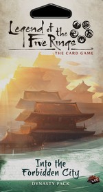 LEGEND OF THE FIVE RINGS LCG - Imperial Cycle 3 - Into the Forbidden City Dynasty Pack - TILBUD (så længe lager haves, der tages forbehold for udsolgte varer)