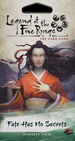 LEGEND OF THE FIVE RINGS LCG - Imperial Cycle 5 - Fate Has No Secrets Dynasty Pack - TILBUD (så længe lager haves, der tages forbehold for udsolgte varer)
