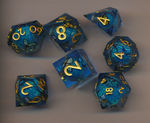 TERNINGER - BUTTERFLY AND GOLDFISH - Butterfly Deep Blue with Gold (7)