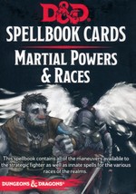 DUNGEONS & DRAGONS NEXT (5TH ED.) - DECKS - Martial Powers & Races Spellbook Cards (61)