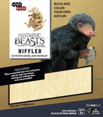 INCREDIBUILDS - 3D WOOD MODEL AND BOOK - Fantastic Beasts Niffler
