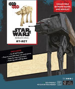 INCREDIBUILDS - 3D WOOD MODEL AND BOOK - Star Wars Rogue One AT-ACT