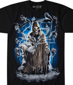 T-SHIRTS - LIQUID BLUE - Reaper Madness Dark Fantasy (M)