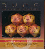 DUNE RPG: ADVENTURES IN THE IMPERIUM - Dice Set - Arrakis