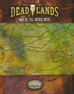 SAVAGE WORLDS - DEADLANDS  - Map of the Weird West